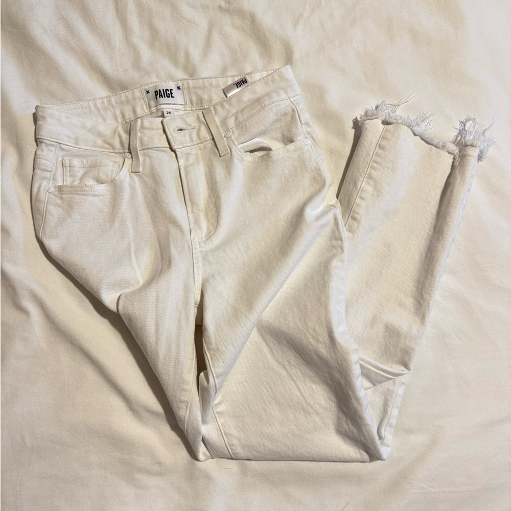 Paige Women's White Jeans